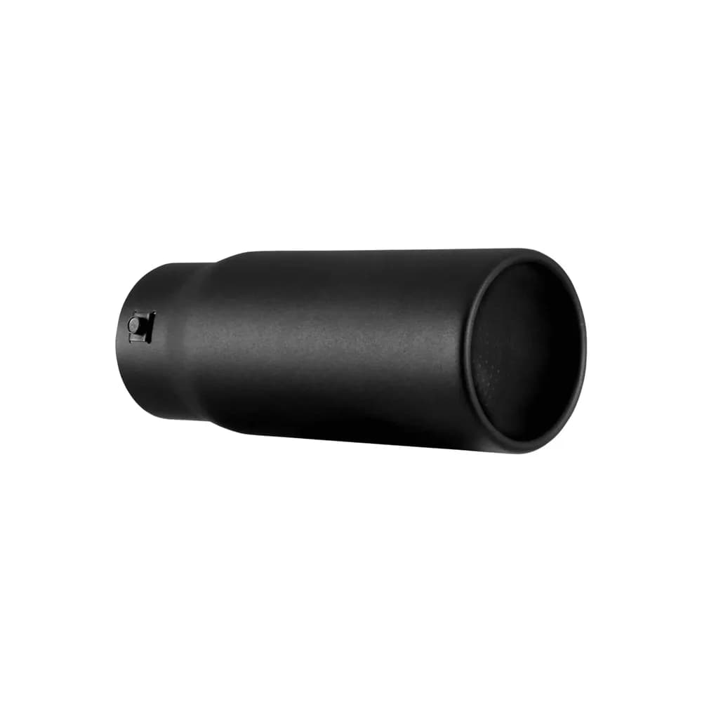 Exhaust Tip; 4in Resonated; Black