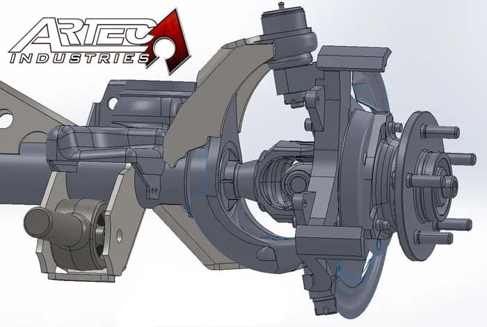 Artec Industries Dana 30 Inner C Gussets - LJ/TJ