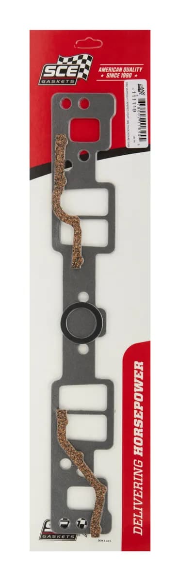 Sbc Vortech Tapered Port .062 Thck Intake Gasket Set