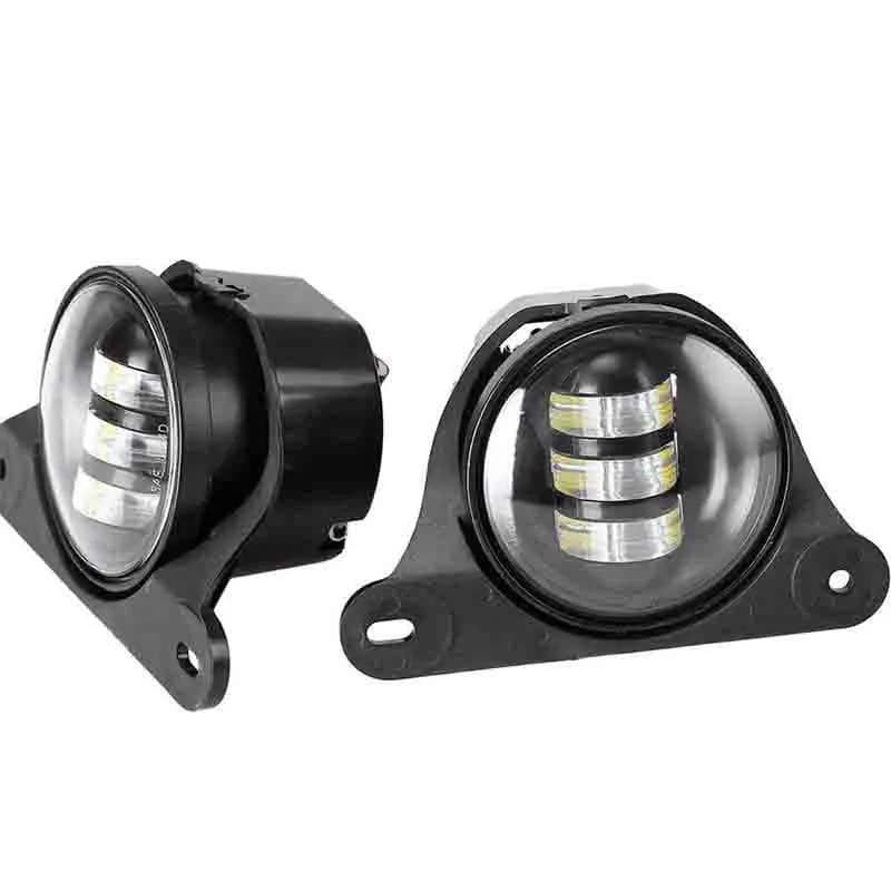 "2Pcs 4"" Front Bumper LED Fog Light Driving Lamp For Jeep Wrangler JK-Tenth Anniversary Edition"