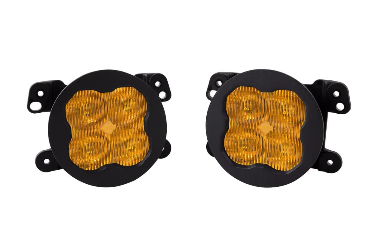 Diode Dynamics SS3 Max Type M Fog Light Kit, ABL Yellow - SAE Fog