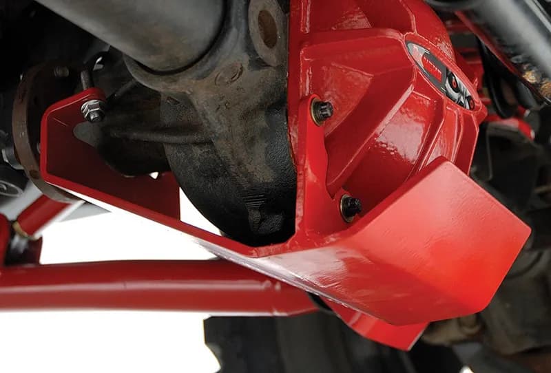 Rancho Performance Front Differential Glide Plate Dana 44 Red - JK