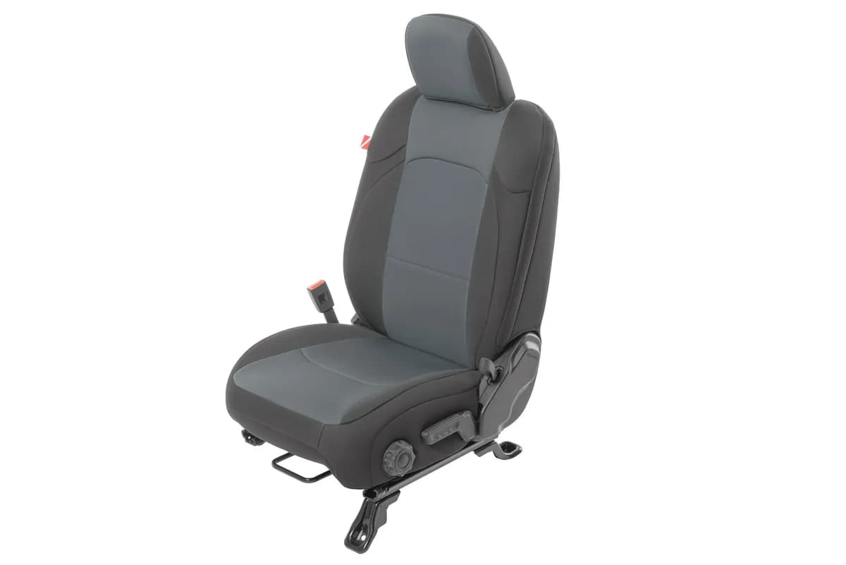 Jeep Wrangler Neoprene Seat Covers for 18-20 Jeep Wrangler JL 2-Door Charcoal Diver Down