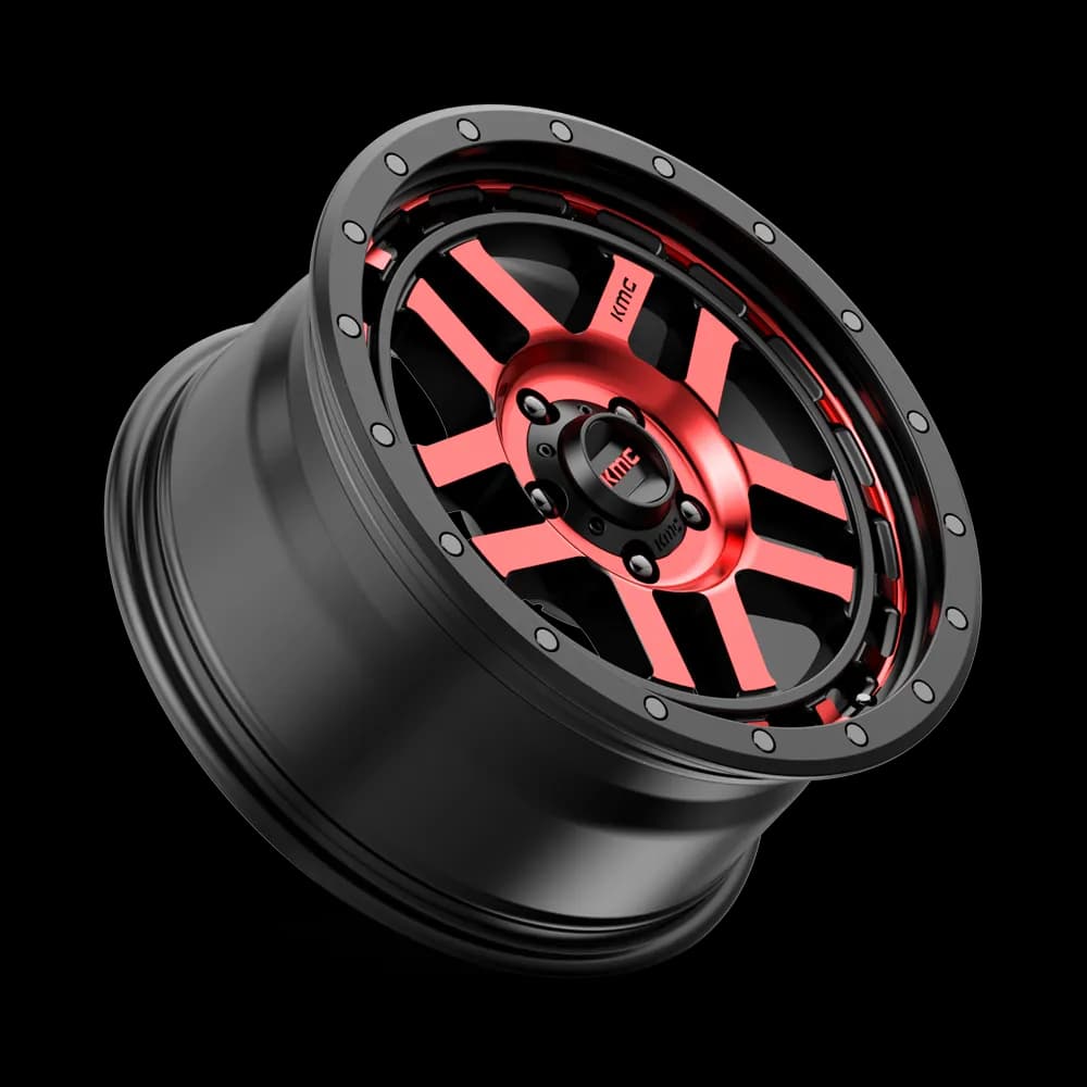 Kmc Km540 Recon 17x8.5 18 5x5.0 Satin Black