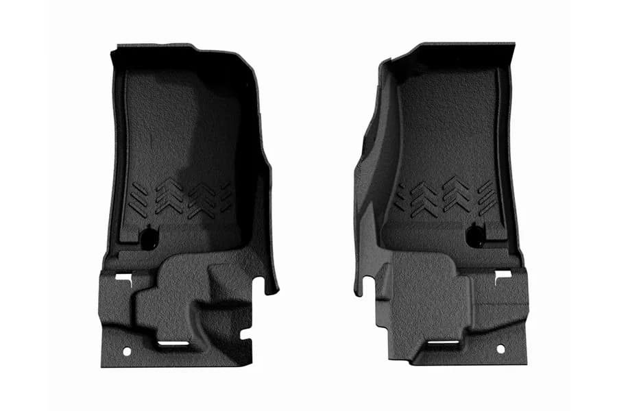 18c Wrangler Jl/20c Gladiator 2pc Front Composite Flooring Mesa Smoke