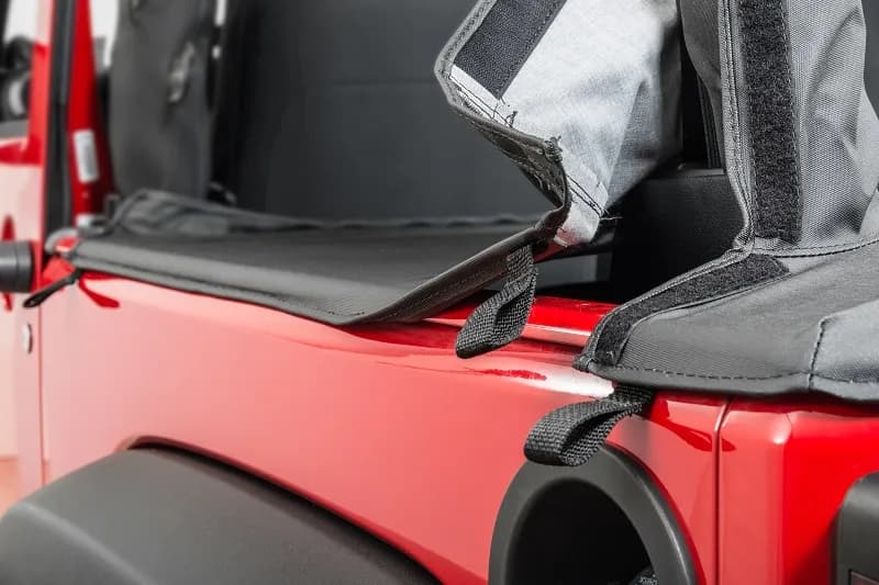 Jeep JK Tonneau Cover For 07-18 Wrangler JK 4 Door Black Diamond MasterTop