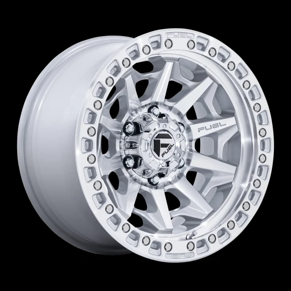 Wheel Pros COVERT 20X10 5X5 71 -18 SLV-MACH-FC D88320007547