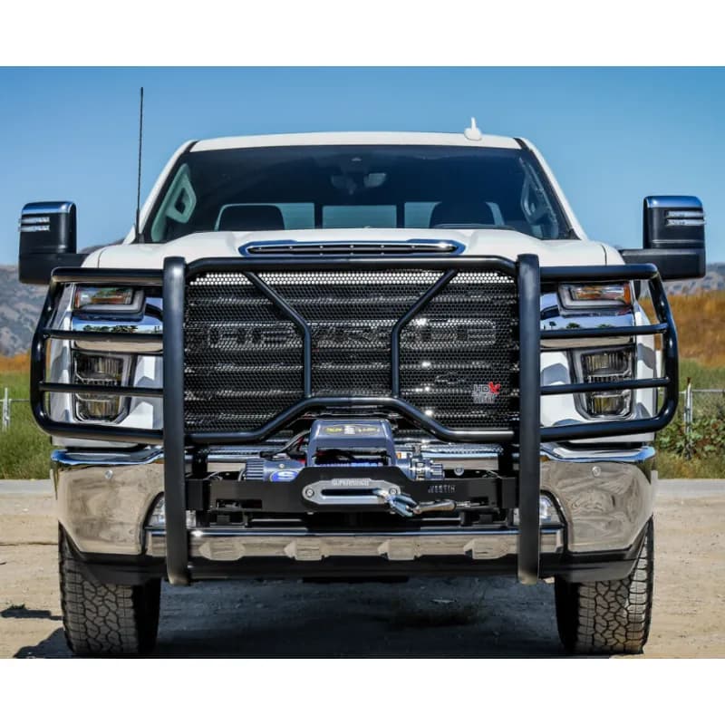 1421 Tundra Hdx Winch Mount Modular Grille Guard Black