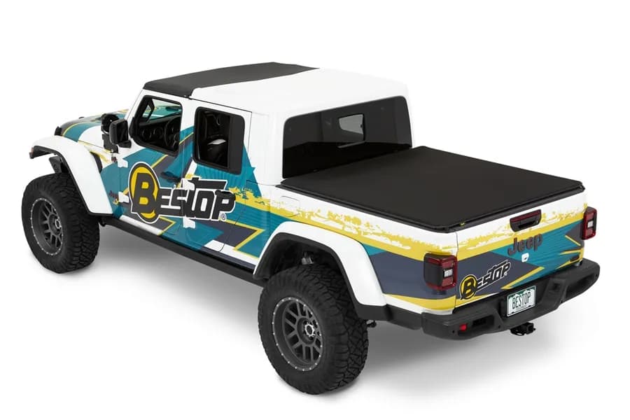 Supertop for Truck 2 Tonneau '20-26 Gladiator For 5 ft. bed Supertop for Truck 2 Required Black Diamond Bestop