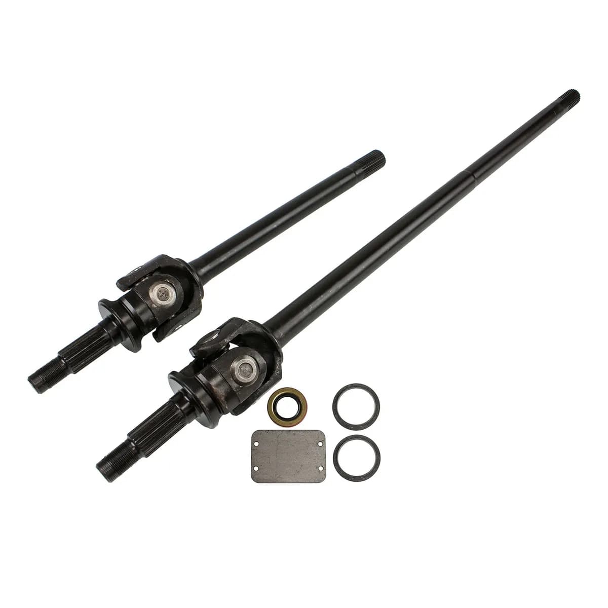 Front Chromoly Axle Kit for Dana 30 Reverse Differential Left (Driver) and Right