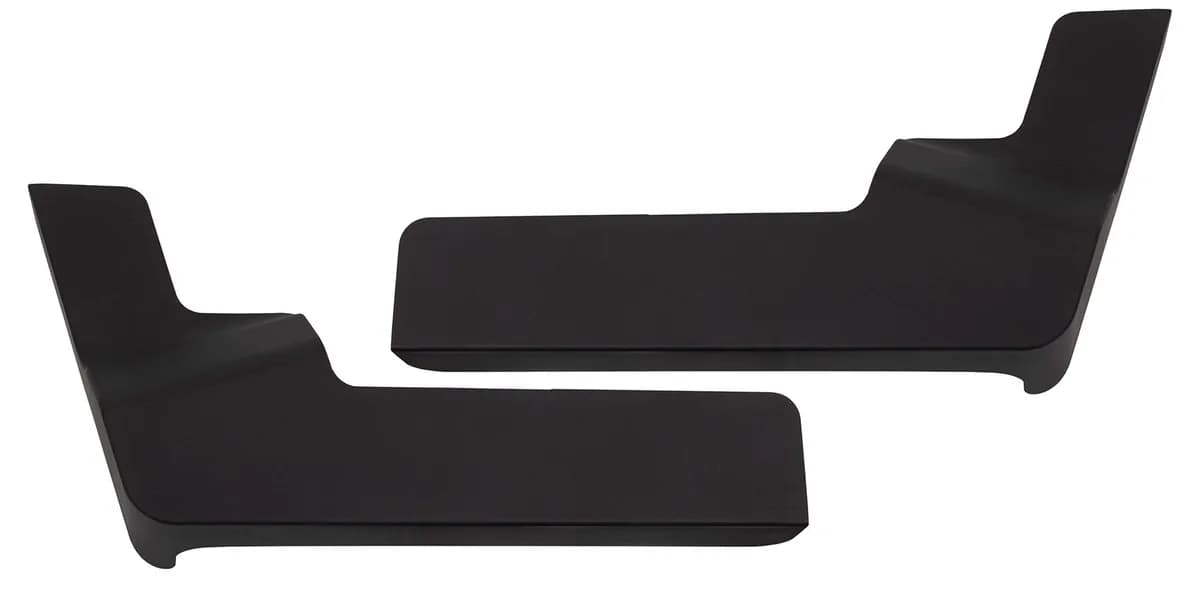 Jeep JL Quarter Panel Chip Guards For 18-Pres Wrangler JL 2/4 Door Black Fishbone Offroad