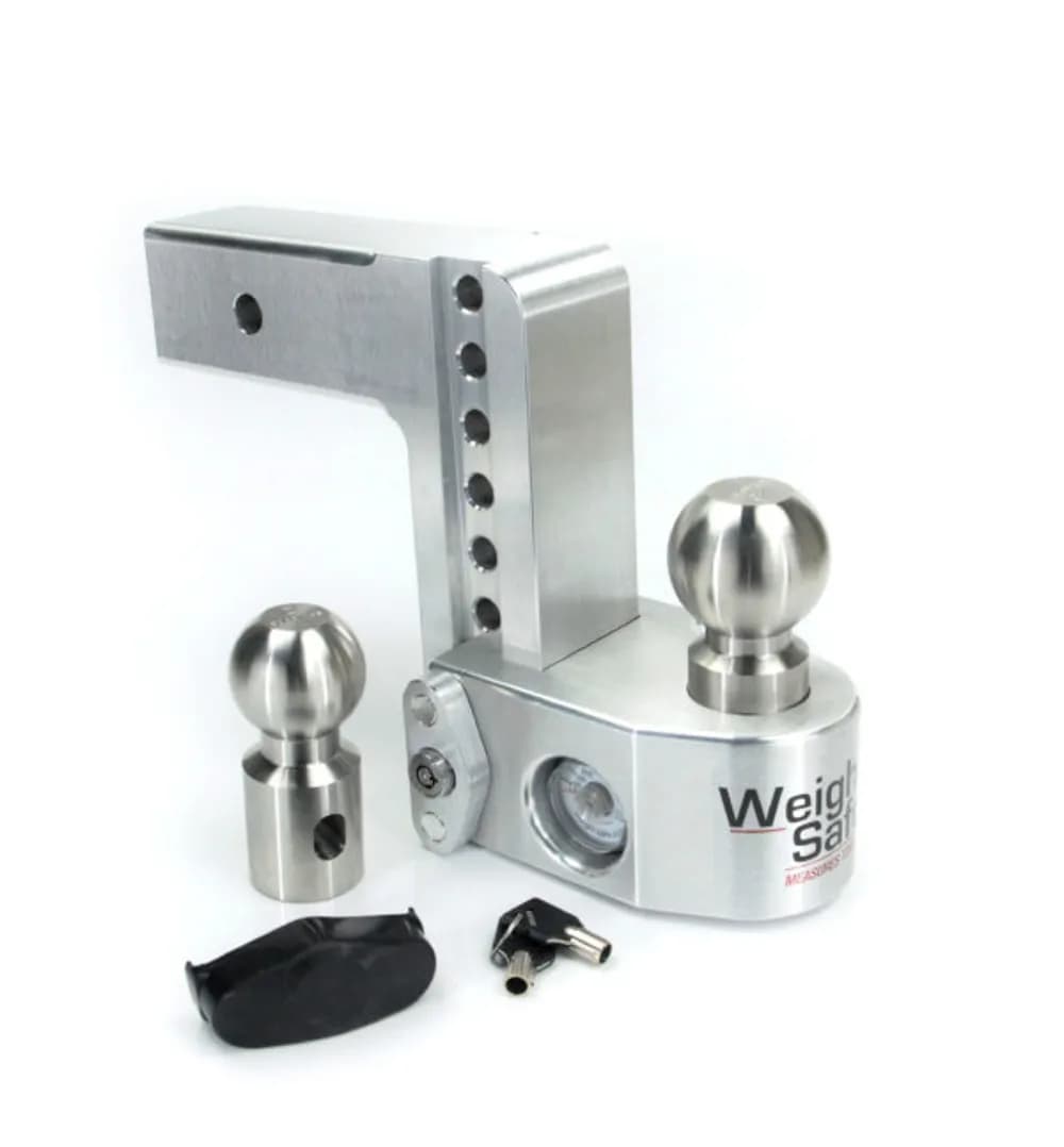 Weigh Safe 6in Drop Hitch w/ 2.5in Shank (8k/14.5k Gtwr)