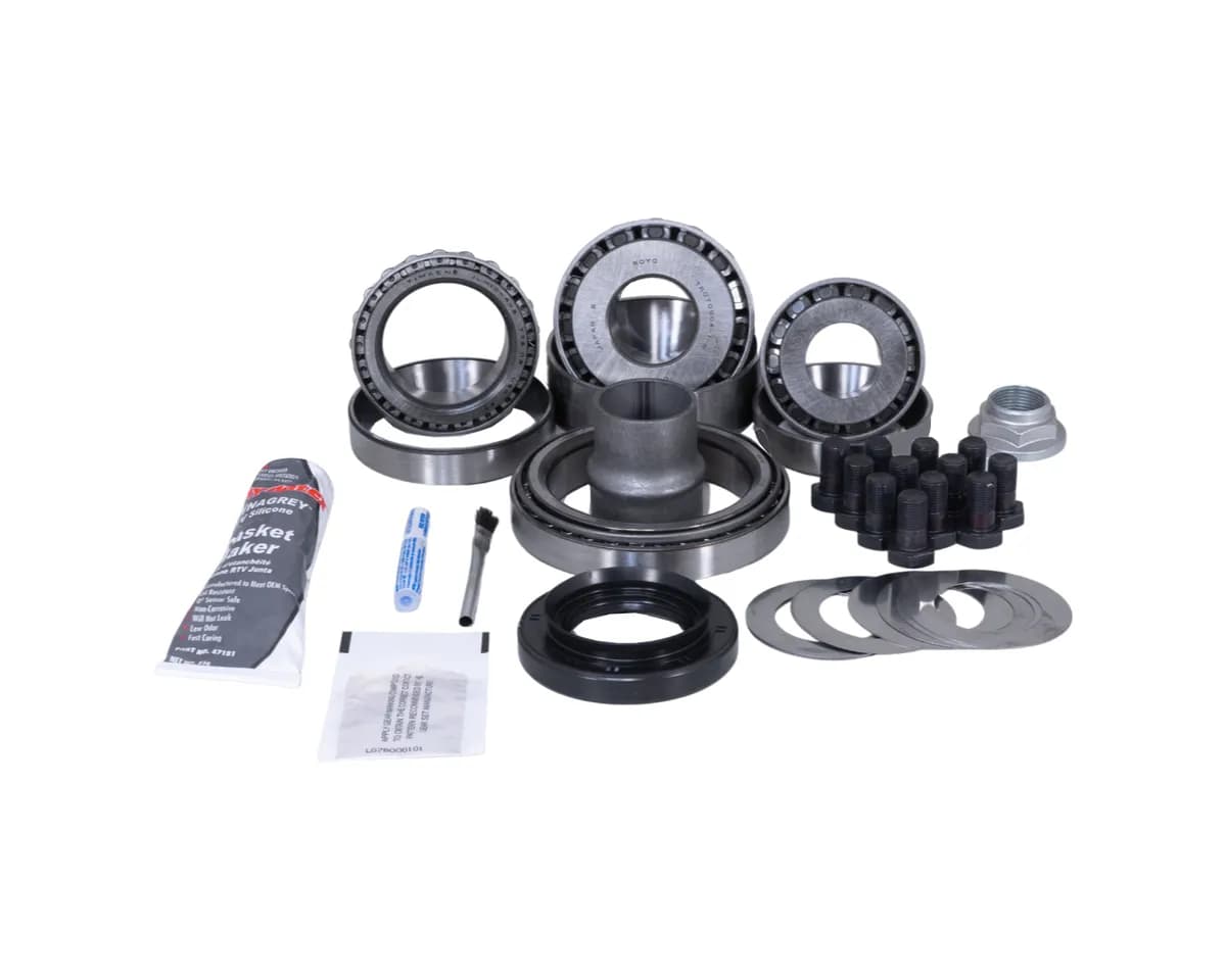 Toyota 8 Inch Rear Axle V6 27 Spline with Locker Ring and Pinion Master Install Kit Revolution Gear 96-02 4Runner/Tacoma