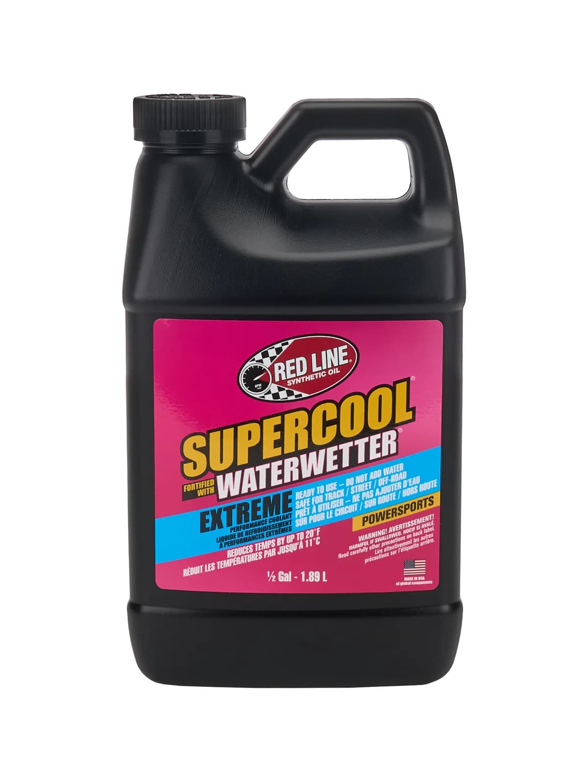 Engine Coolant Additive Supercool With Waterwetter 1.2 Gallon Red Line Oil