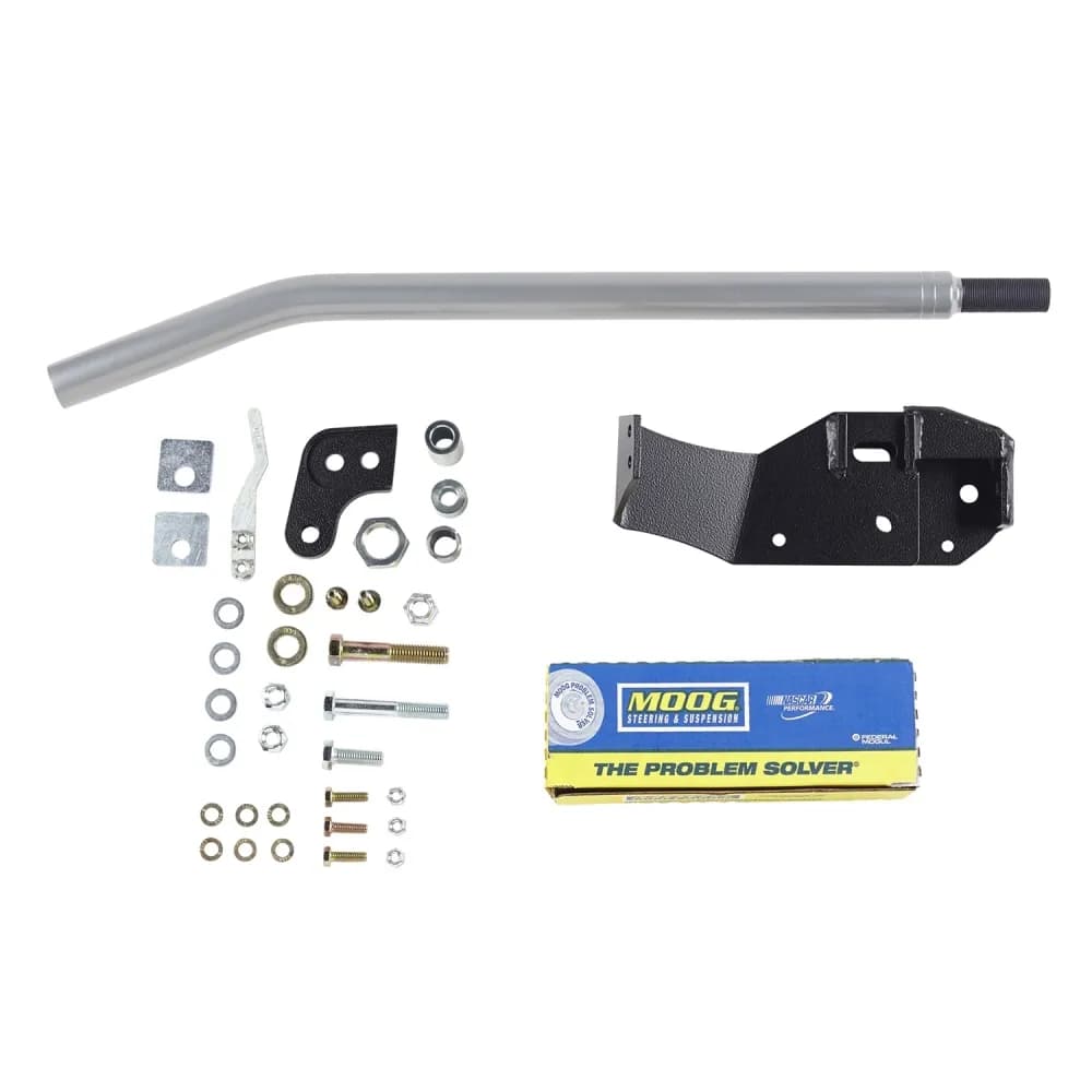 0718 Wrangler Wrangler High Steer Kit Solid Bar Drag Link