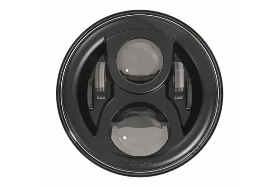 8700 Model 1224v DOT LED High/Low Beam Headlight W/Black Inner Bezel Single Light