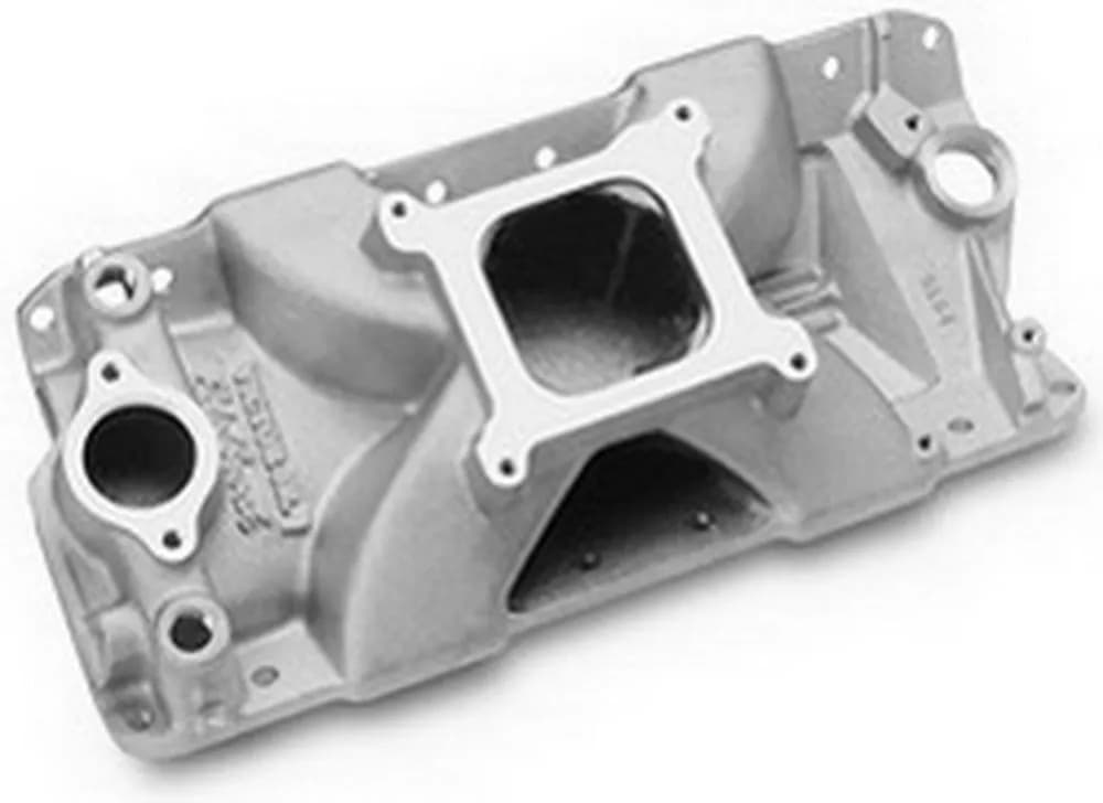 Edelbrock 2900 Victor Jr. 23 Degree Port Matched Intake Manifold Small-Block Chevy