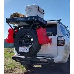 Dual Rotopax Mount - Hitchgate Max