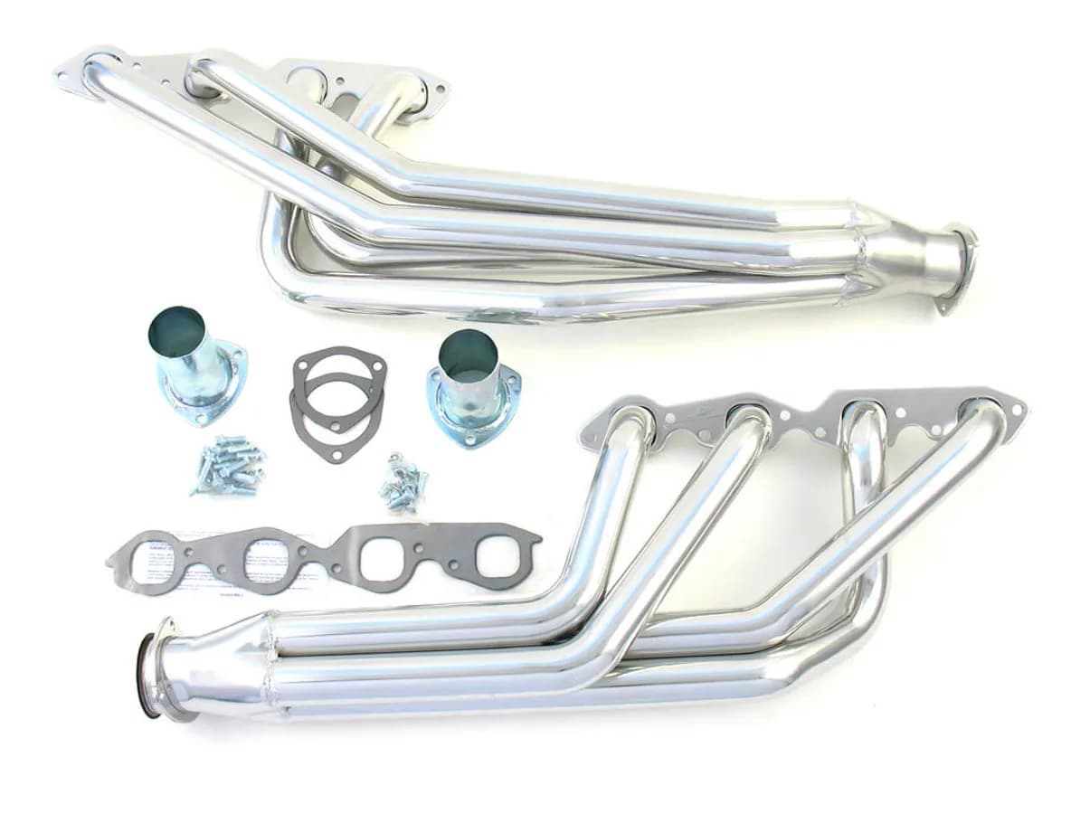 Patriot Exhaust 1955-57 Chevy Passenger Car/Wagon 1 7/8" Tri-5 Long Tube Chevy Big Block Engine Swap Header with Metallic Ceramic Coating - H8023-1