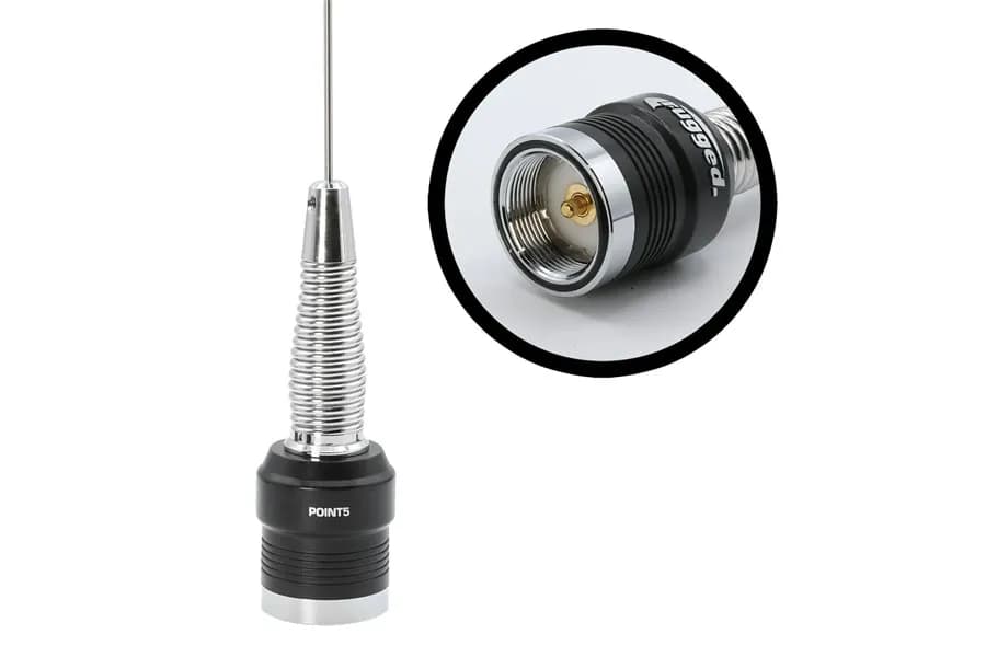 Rugged Radios Gmrs And Uhf no Ground Plane Ngp Tuned Whip Antenna