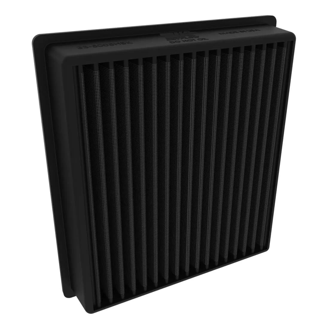 k n Dryflow Lifetime Engine Air Filter - RAM HD L6-6.7l Dsl 33-5005hbk