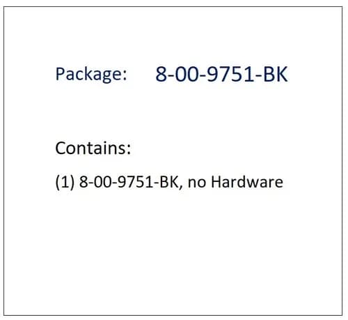 Clk Oland Xbar 51-Blk