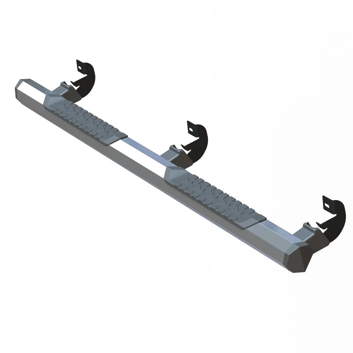 OCTA Series Nerf Bar; Aluminum; Premium Chrome Finish;