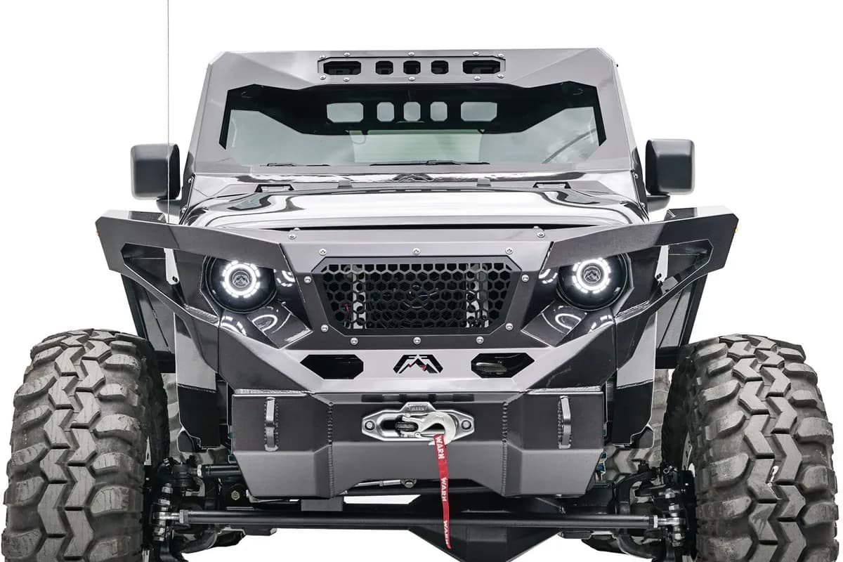 ViCowl; 11 Gauge Steel Construction; 2 Stage Matte Black Powder Coat w/Epoxy Primer;