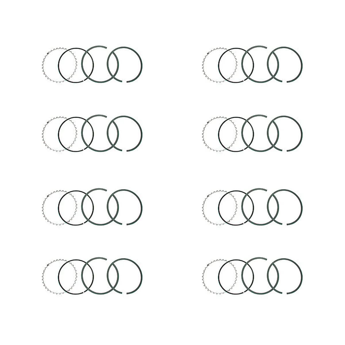 Piston Ring Set 4.125 Moly 1/16 1/16 3/16