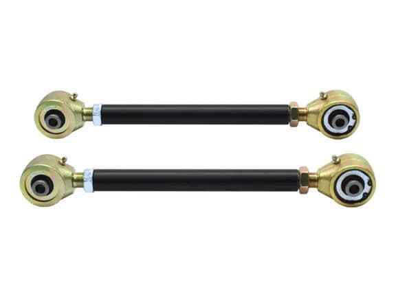 Johnny Joint Adjustable Control Arms 97-06 Wrangler TJ and LJ Unlimited Rear Upper, Double Adjustable Greasable Pair RockJock 4x4