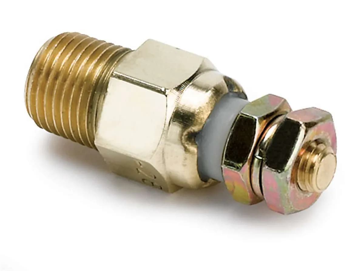 Autometer 2259 Sensor, Temperature, 1/8nptf Male, Shallow Depth, Short Sweep Elec.