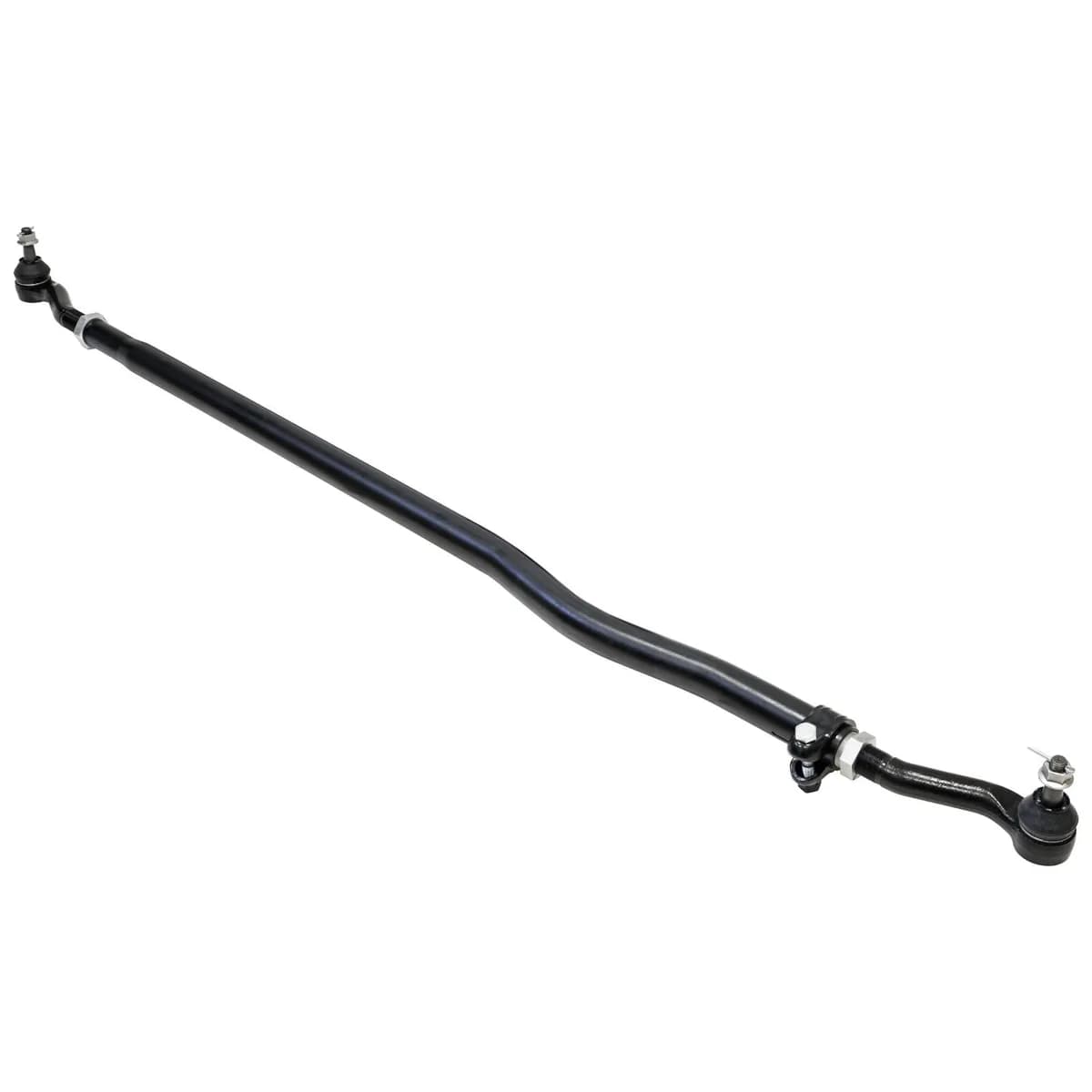 Currectlync Wrangler JK Tie Rod Bolts-On In High Steer Applications Only 1.65 Inch Dia. Tube Construction Forged Tie Rod Ends Incl. Jam Nuts And Adjusters RockJock 4x4