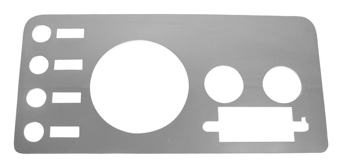 Dash Overlay 1976-1983 CJ-5;1976-1986 CJ-7;1981-1986 CJ-8;