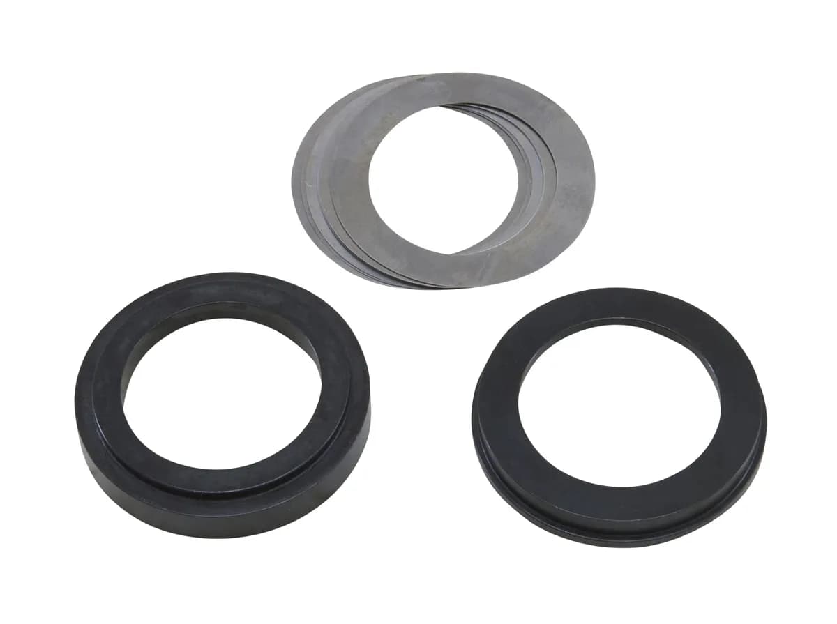 Crush Sleeve Eliminator Kit For Ford 9 Inch For 35 Spline Pinion. 9 Inch Large Solid Pinion Preload Spacer & Shim Kit Yukon Gear