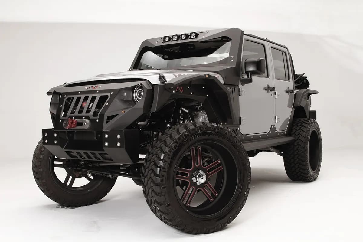 Grumper Crash Bar; 2 Stage Black Powder Coated;