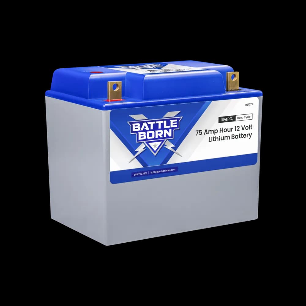 75Ah 12V Group 24 LiFePO4 Deep Cycle Batteries
