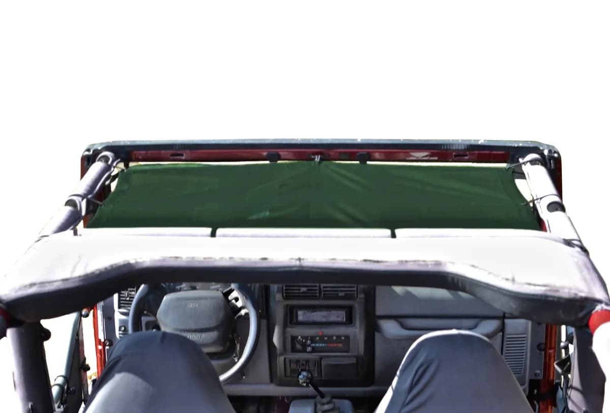 Tops and Covers 1997-2006 Fabric Teddy Dark Green Front Seats Only