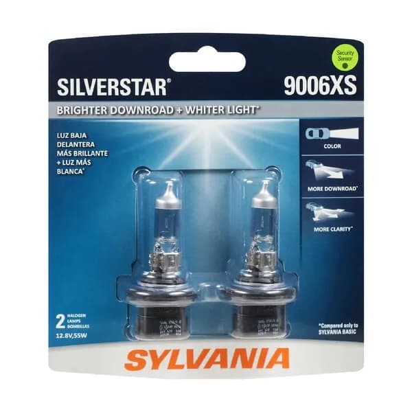 Sylvania WJ Silverstar Perf Halogen Bulb Pair