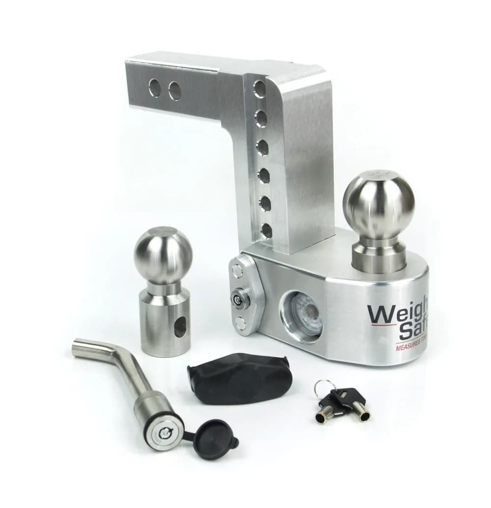 6in Drop Hitch With 2in Shank (10k/12.5k Gross Tongue Weight Rating) With Ws05 Keyed Alike