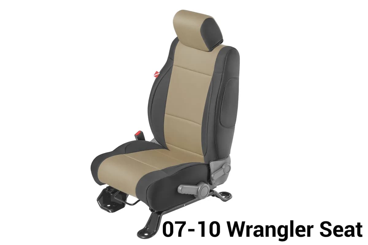 Wrangler JK Unlimited Seat Cover for 13-18 Jeep JK Unlimited Tan Neoprene Pair Diver Down