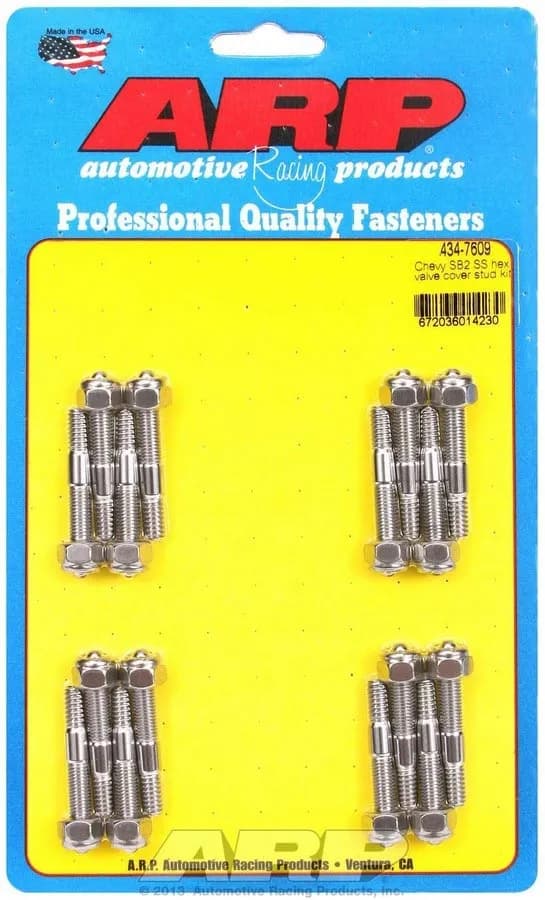 Chevy SB2 Ss Hex Valve Cover Stud Kit