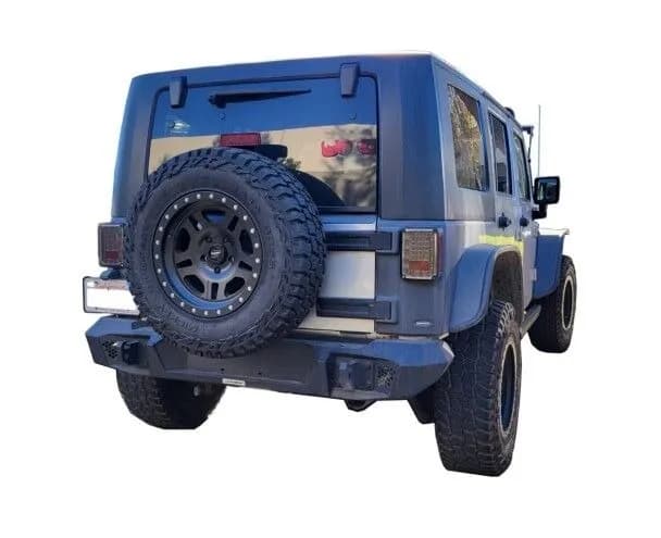 Go Rhino 273220T - Trailline Rear Full Width Bumper - Textured Black