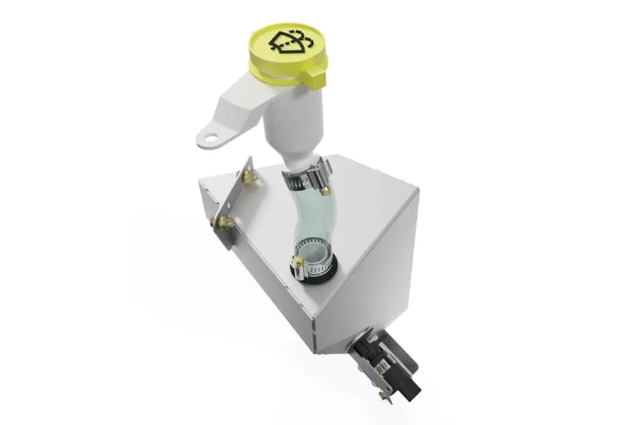 Motobilt Windshield Washer Fluid Tank Relocator Kit - JT/JL Diesel