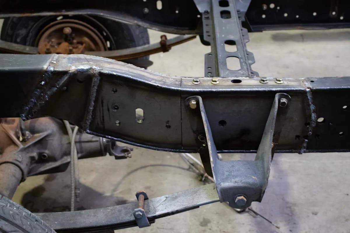 Rust Buster Leaf Spring Frame Repair Kit Passenger Side For 1973-1987 Chevy & GMC C10/C20 RB7367