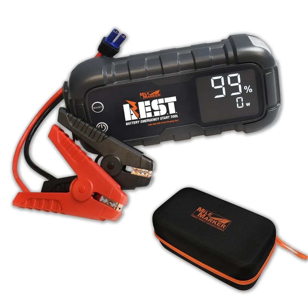 Mile Marker 32001 B.E.S.T. - Battery Emergency Start Tool, Heavy Duty Jump Starter