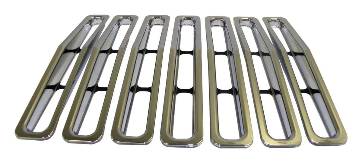 RT Off-Road - Plastic Chrome Grille Insert Set