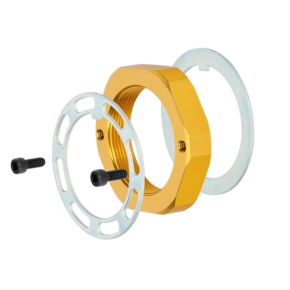 Wilwood Kit w5 Nut 3/4 Ton Spindle Lock Alum 230-18021