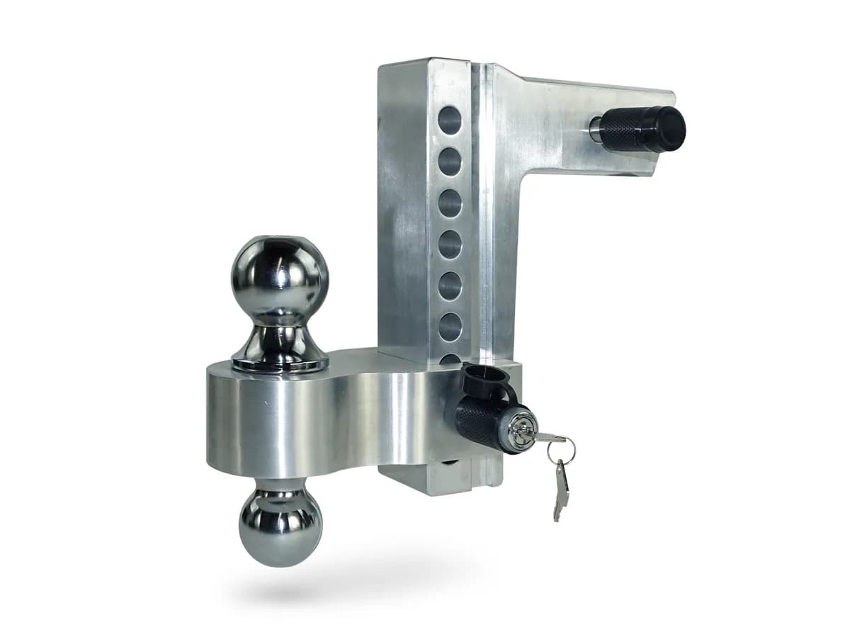 Hp10599-1 Pacbrake Ball Mount - 2.5 Shank 8 Drop Chrome