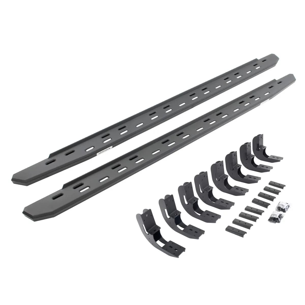 Go Rhino 69604887SPC - RB30 Slim Line Running Boards with Mounting Bracket Kit - Textured Black