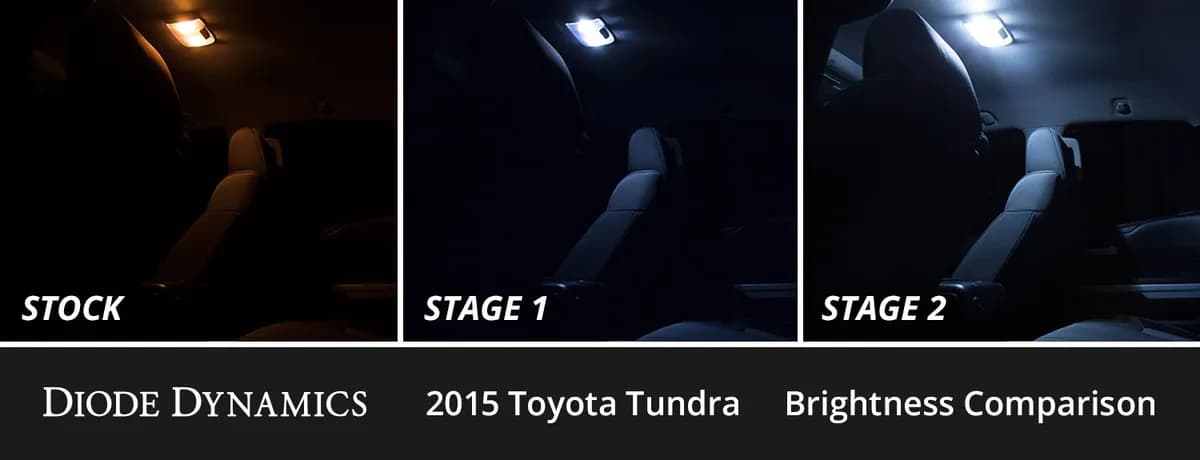 Diode Dynamics - Interior LED Kit for 2014-2018 Toyota Tundra, Cool White Stage 2